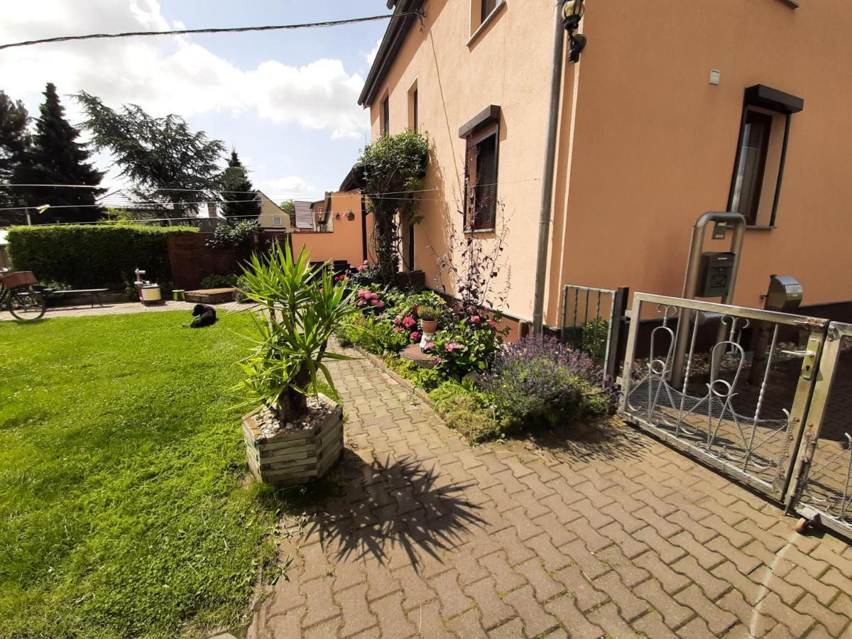 Ferienwohnung Am Park Pegau Dış mekan fotoğraf