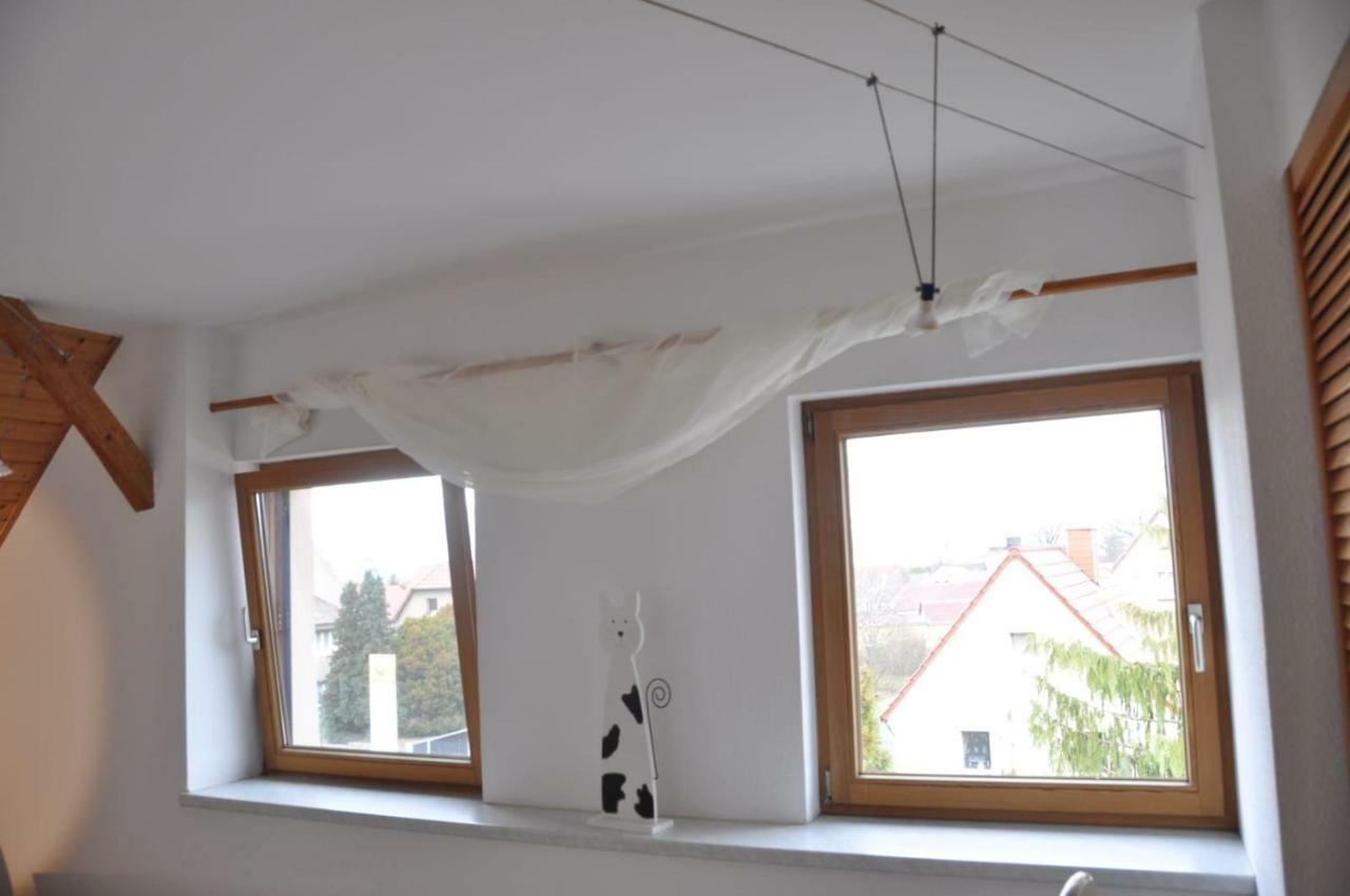 Ferienwohnung Am Park Pegau Dış mekan fotoğraf
