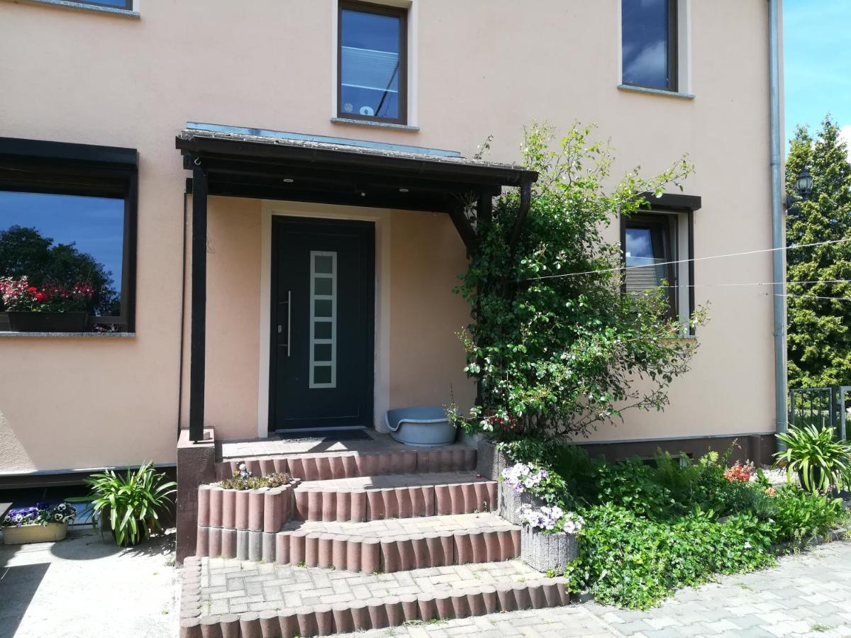 Ferienwohnung Am Park Pegau Dış mekan fotoğraf